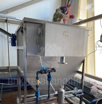 Эффективная флотационная установка TEREK-5-НЖ для очистки сточных вод на промышленных предприятиях