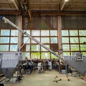 Горизонтальная песколовка с выгрузкой