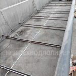 Монтаж донных скребков