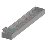 AMUR-30,5-6,0-2,0.00.00.000 Скребковый механизм для секции отстойника